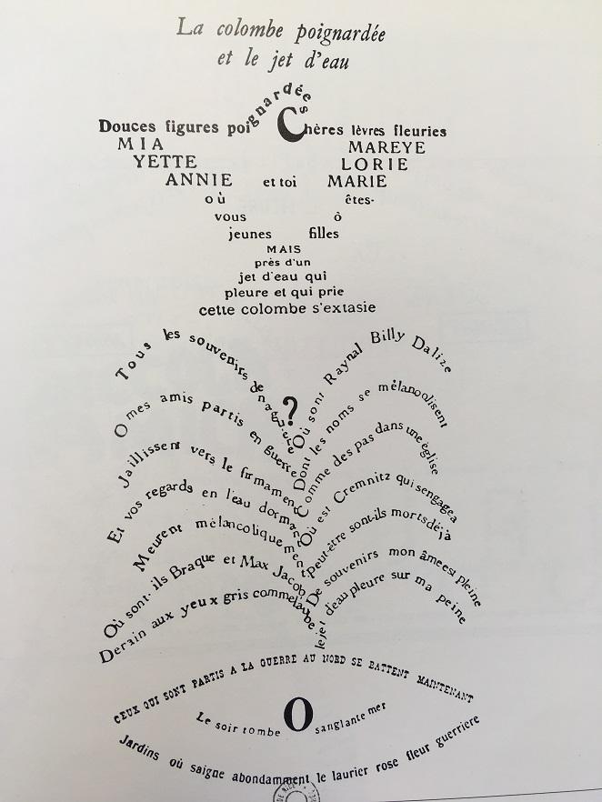 Calligrammes g apollinaire n 3